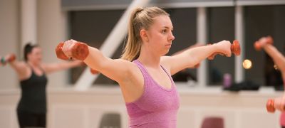 Vikes group fitness programs - Barre Fusion